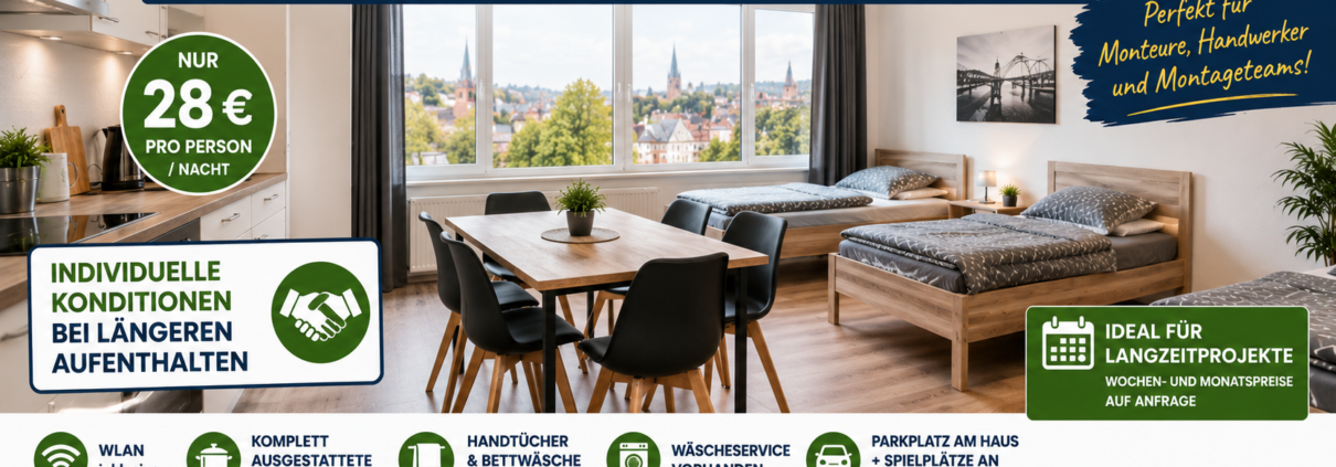 Monteurzimmer Solingen